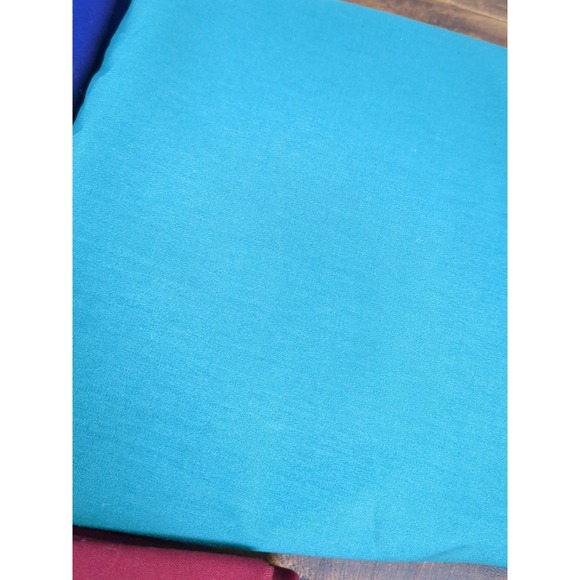 Lot of Fabric, Solid, Purple and Blue and Maroon, 4lb - Picture 3 of 4